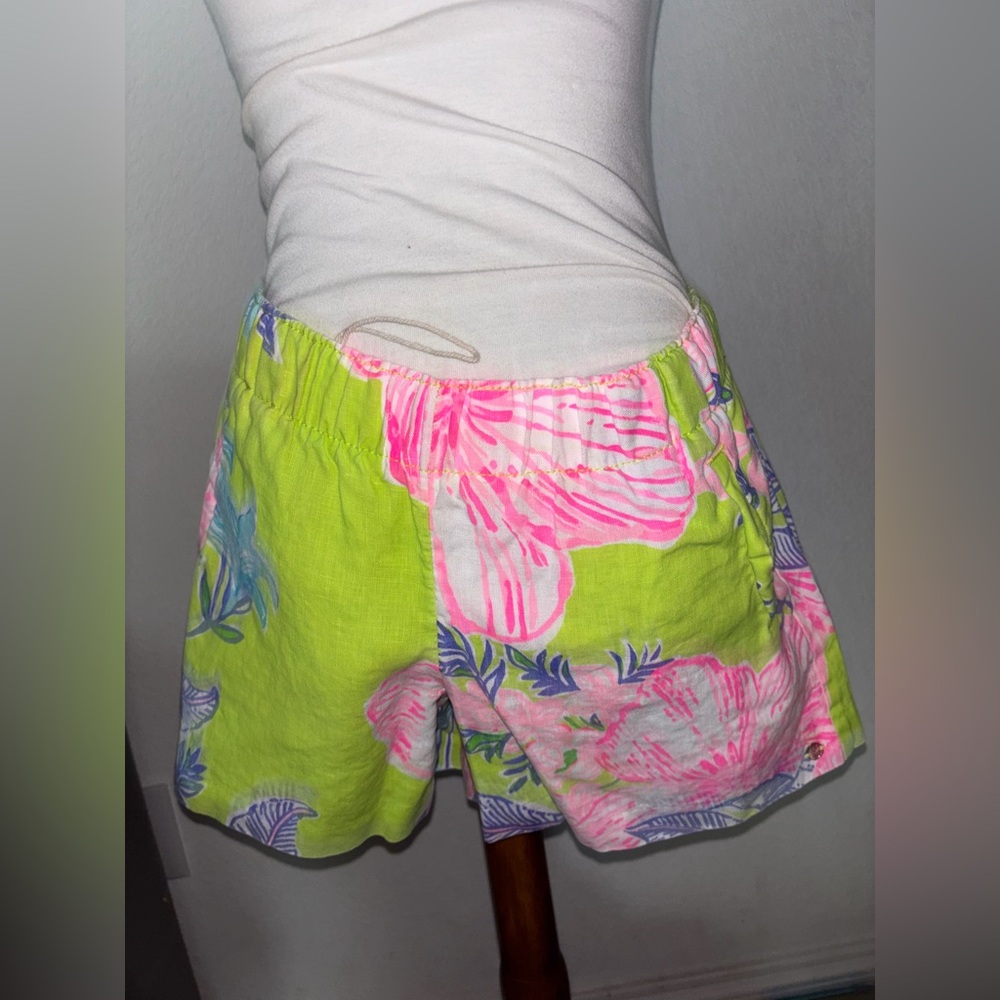Lilly Pulitzer Lilo Linen Shorts